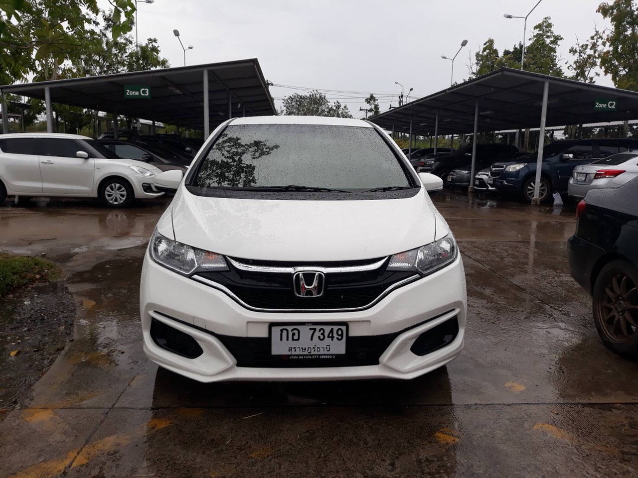 เช่ารถ รถเช่า สุราษฎร์ธานี Honda Jazz 2018