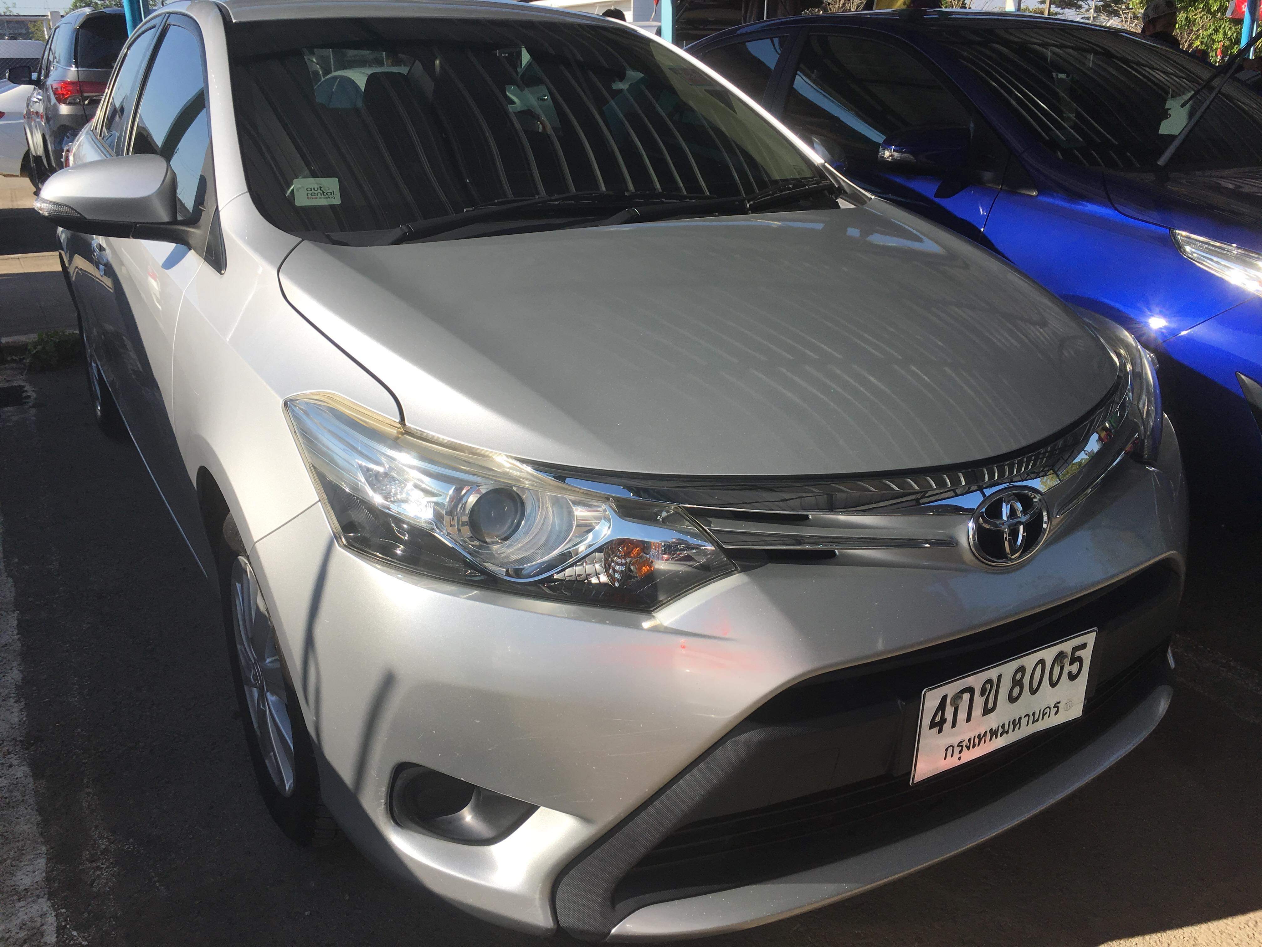 เช่ารถ รถเช่า เชียงราย Toyota Vios 2015