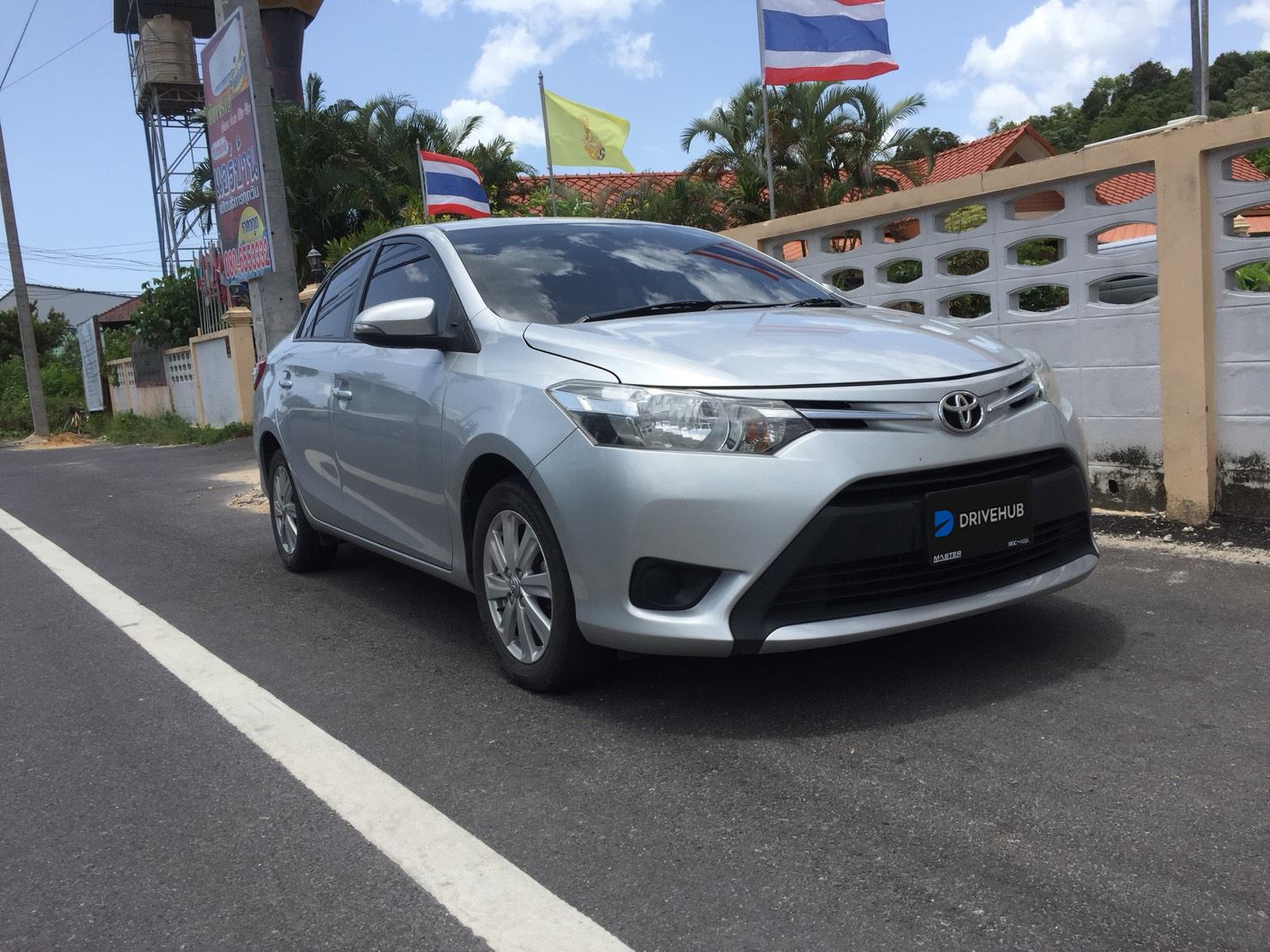 เช่ารถ รถเช่า หาดใหญ่ Toyota Vios 2015