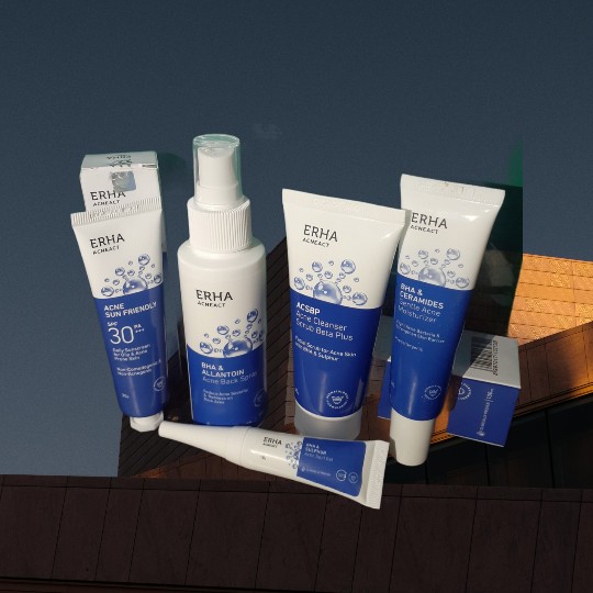 female daily erha skin care
