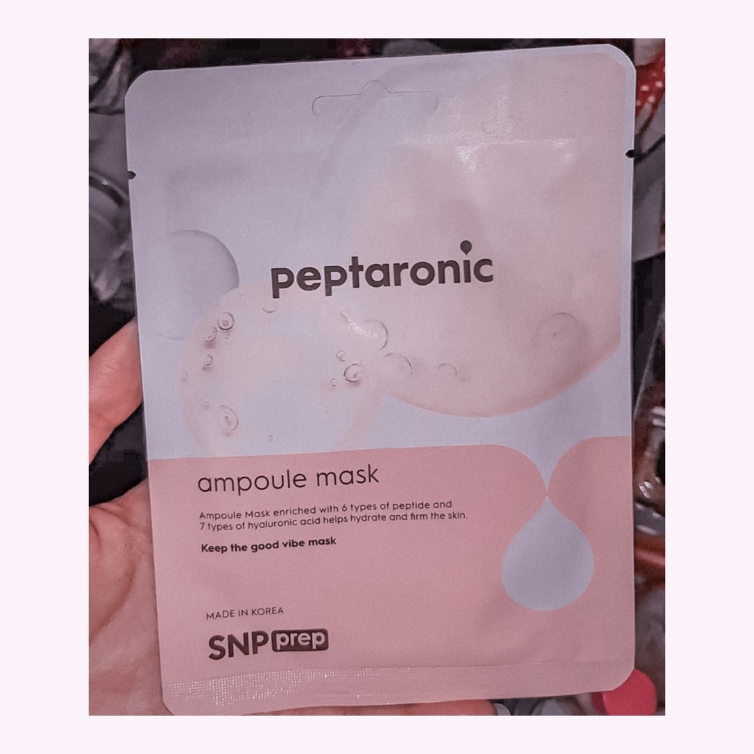 Peptaronic Ampoule Mask – Gesichtsmaske Mit Ampullen-Wirkung, 25 Ml, Für Intensive Pflege