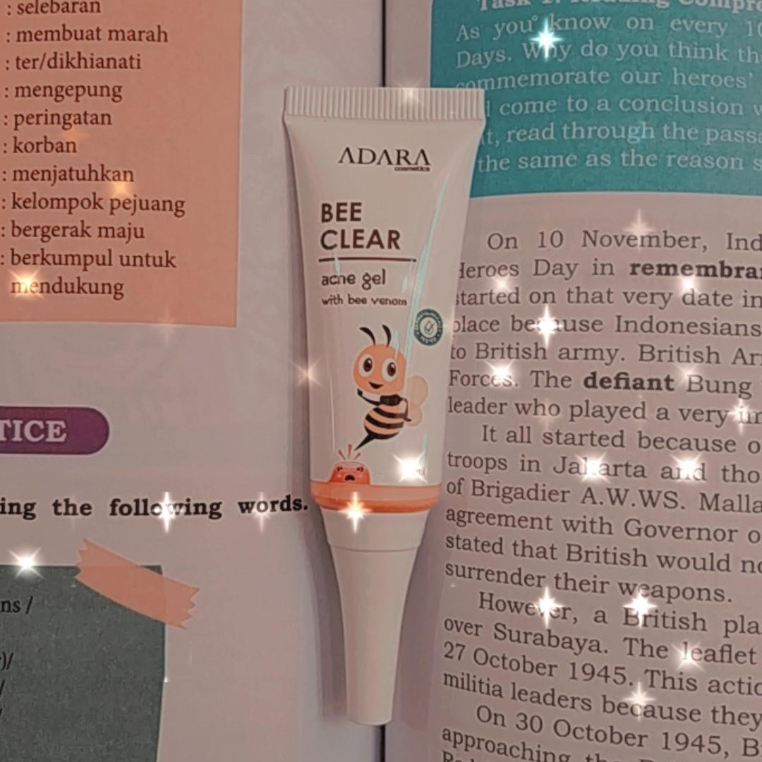 bee clear acne gel