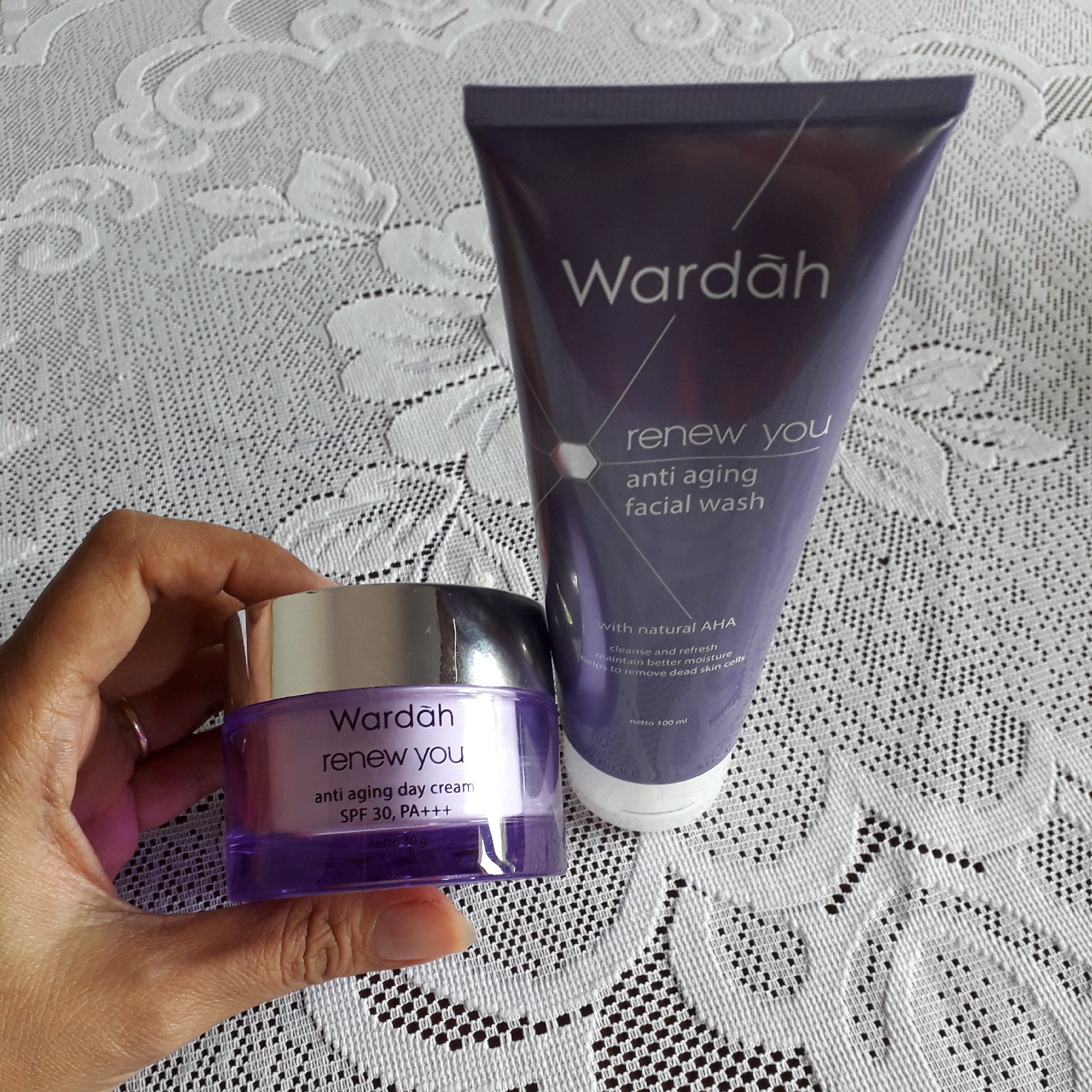 wardah renew you anti aging day cream