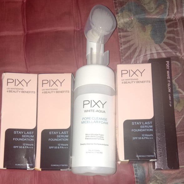 Pixy Stay Last Serum Foundation Yellow Beige Review Female Daily