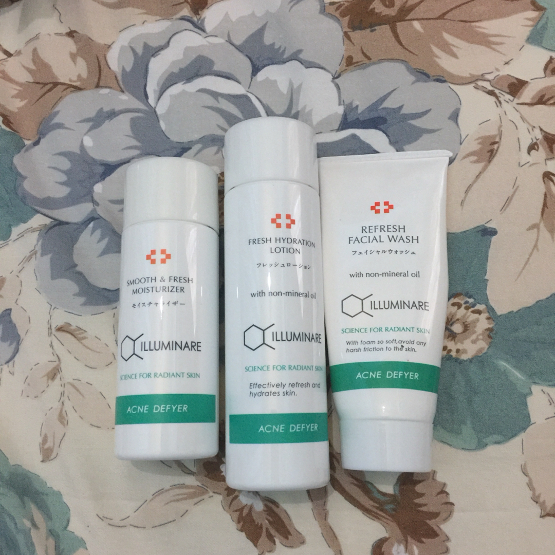 illuminare acne moisturizer