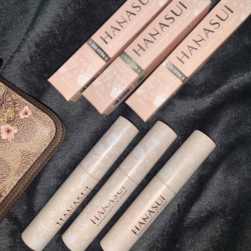 Cream boba lip hanasui Rekomendasi 2 Cream boba lip hanasui Hanasui Matteadorable