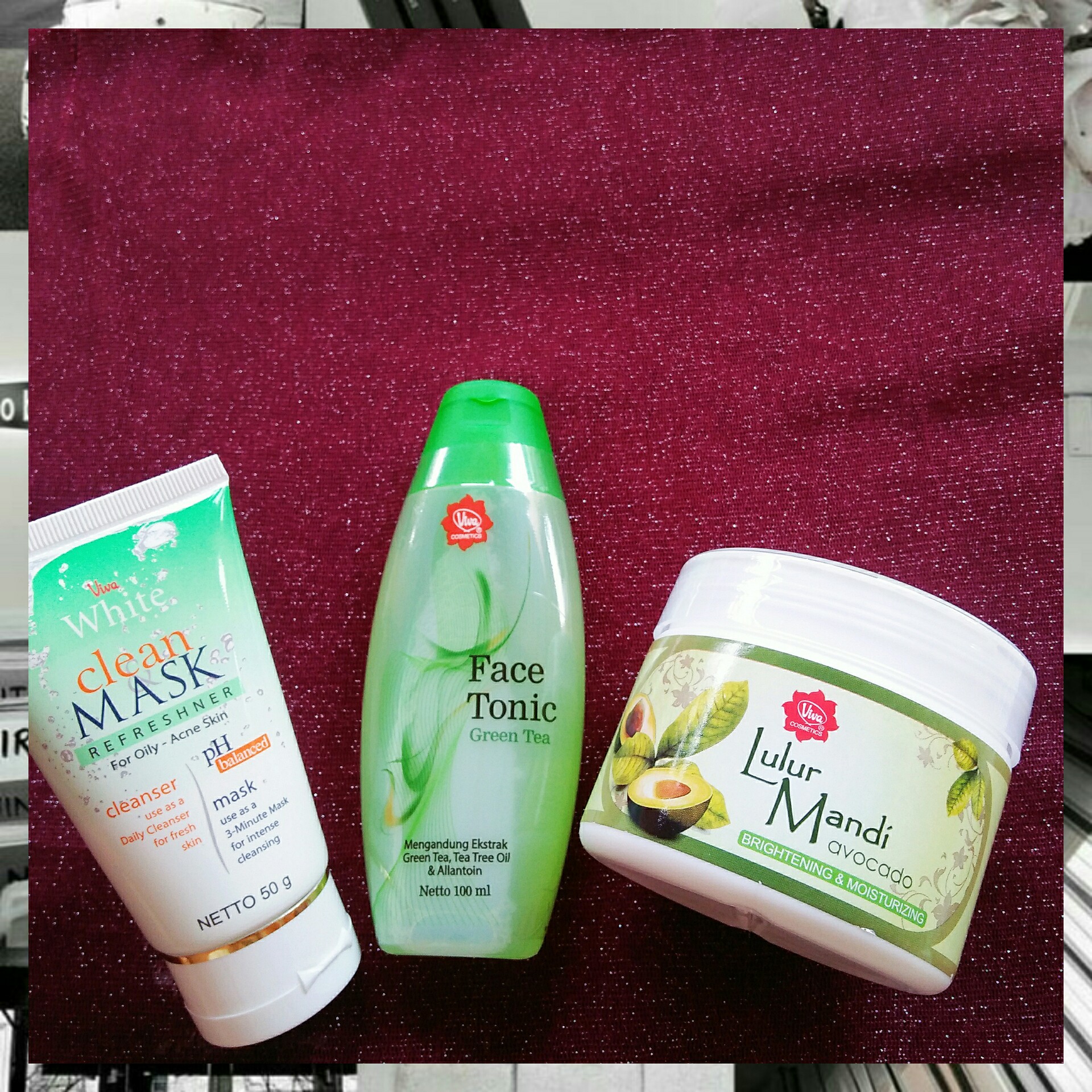 Review Viva White Clean Mask Refreshner For Oily Acne Skin Yosa Irfiana