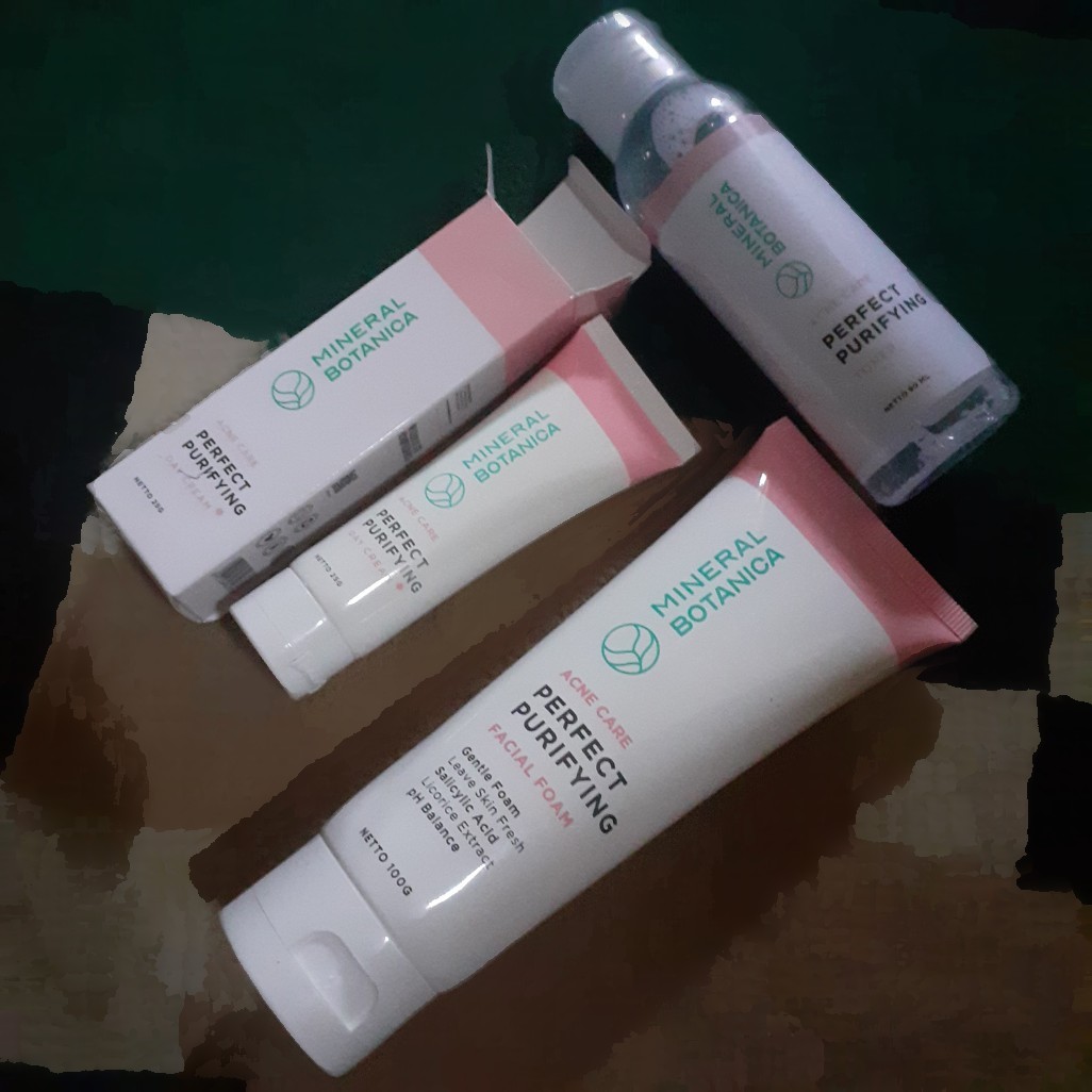 mineral botanica acne care perfect purifying facial foam