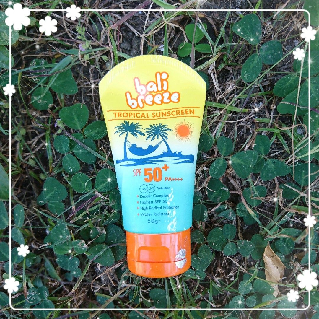 Natasha Bali Breeze Tropical Sunscreen Beauty Review