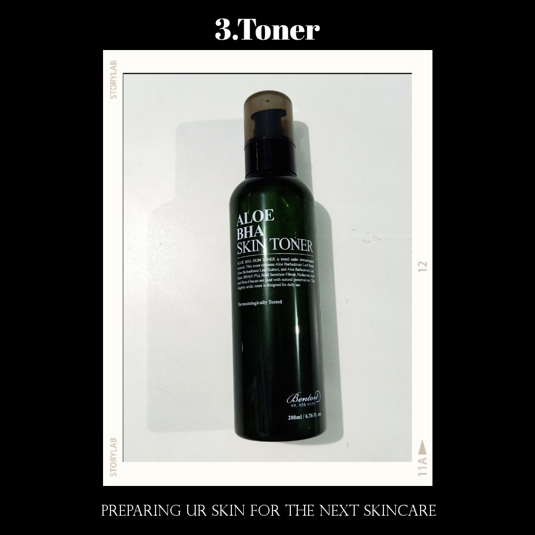 benton aloe bha skin toner female daily