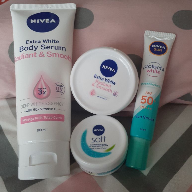 moisturizer nivea extra white radiant and smooth