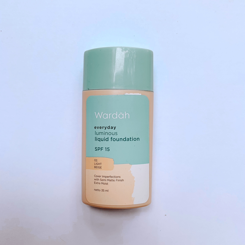 Warna Wardah Luminous Liquid Foundation Wardah Everyday Luminous
