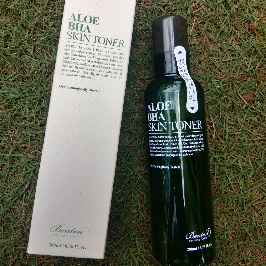 benton aloe bha skin toner female daily