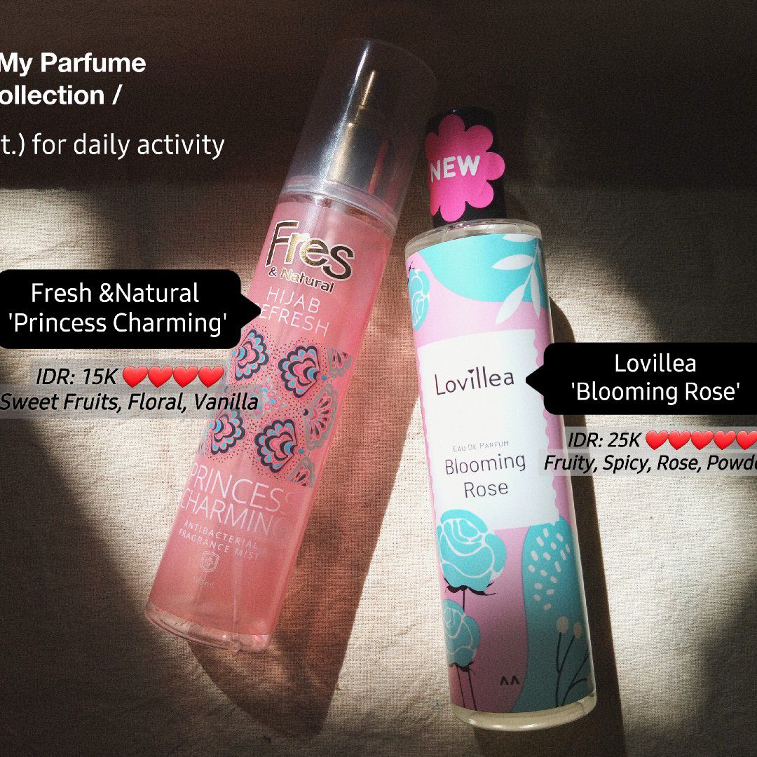 Fres Natural Hijab Refresh Spray Beauty Review