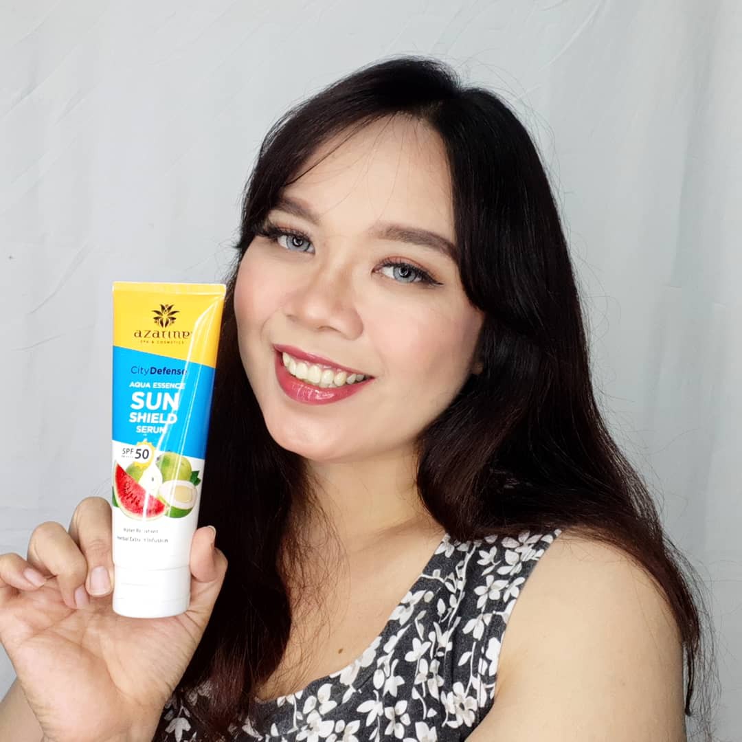 Azarine Cosmetics Aqua Essence Sun Shield Serum Spf 50 Pa Review Female Daily