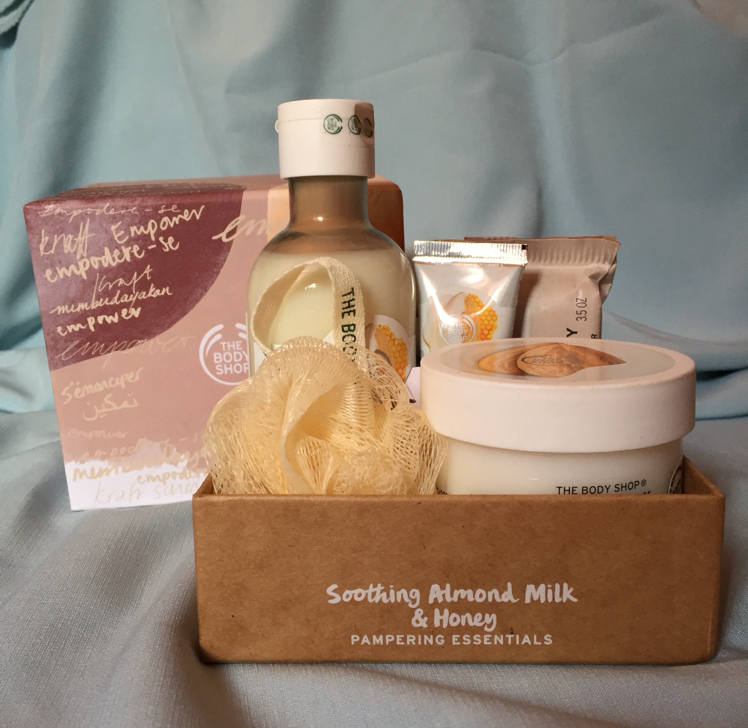 The Body Shop Almond Milk Honey Soothing Caring Cleansing Bar Review Female Daily