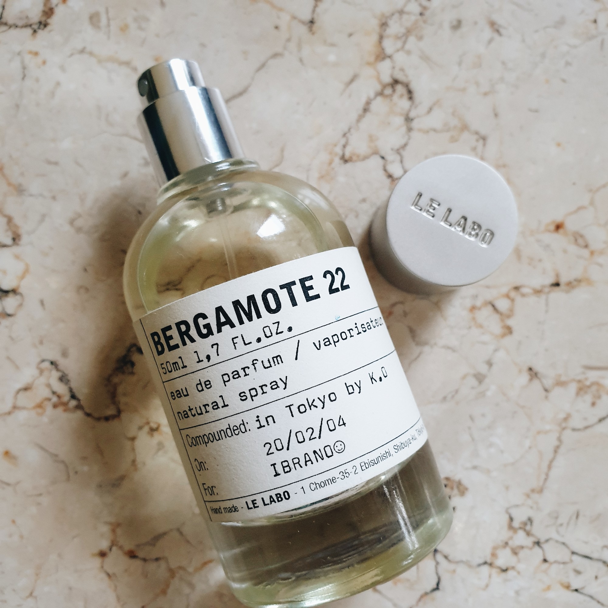 残量7割】LE LABO BERGAMOTE 22 50ml ⭐︎残量7割⭐︎ LE LABO ルラボ