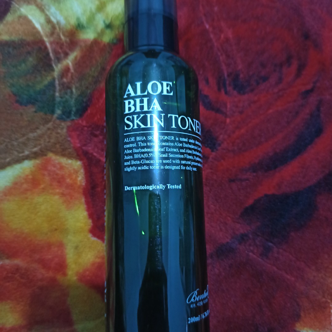 benton aloe bha skin toner female daily