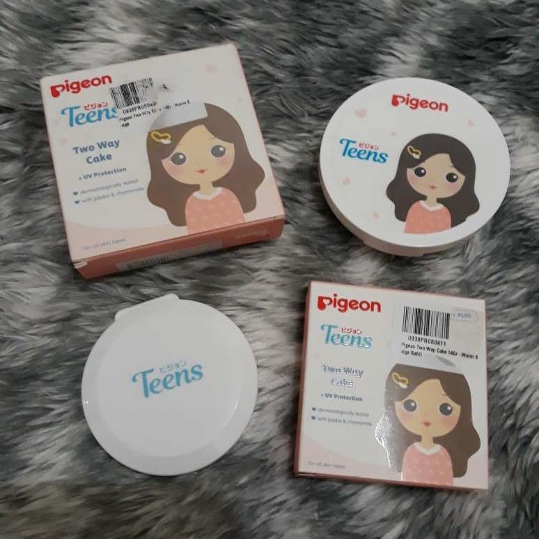 Pigeon Two Way Cake Solusi Sempurna untuk Tampil Cantik dan Natural Pigeon Teens Two Way Cake - Beauty Review