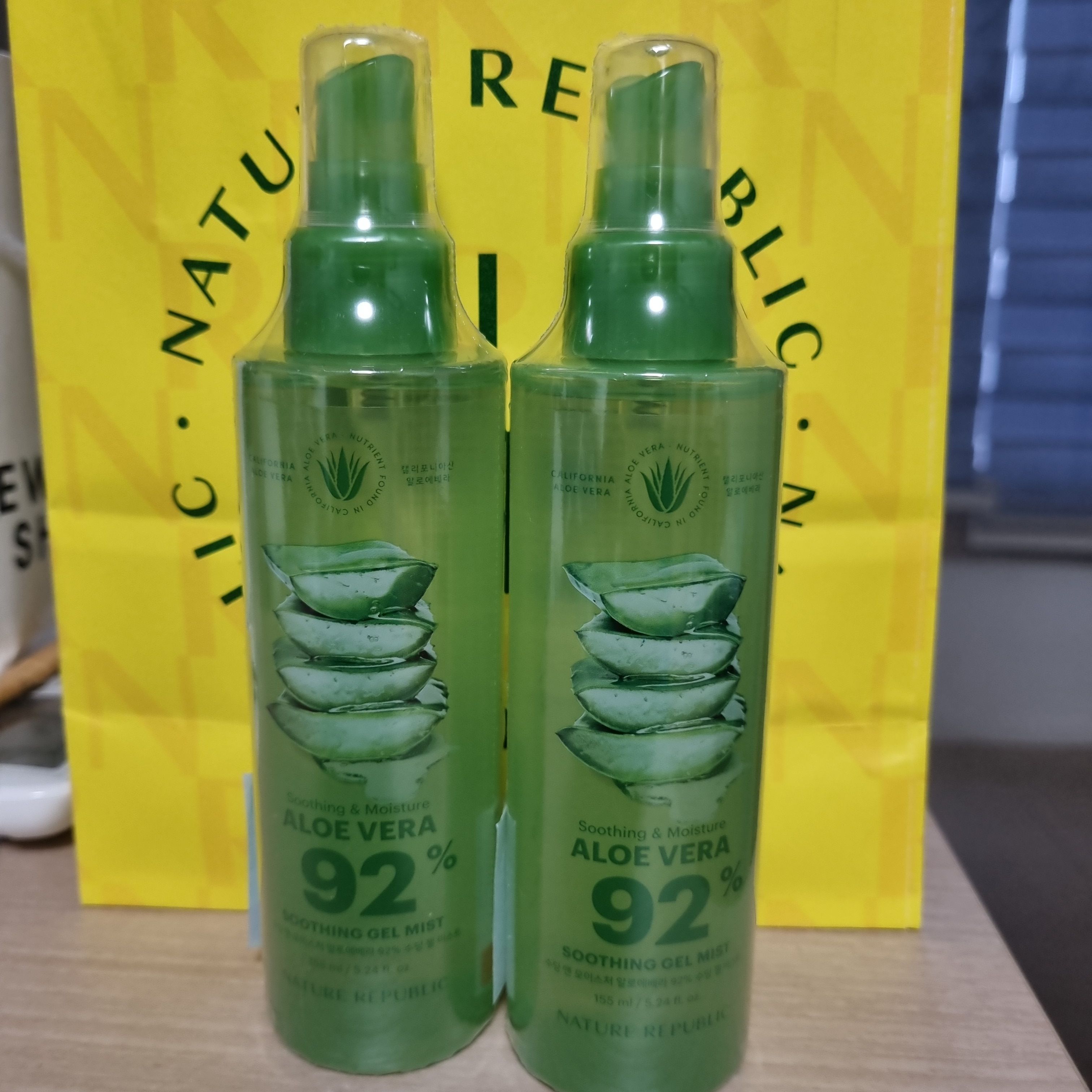 Nature Republic Aloe Vera 92% Soothing Gel Mist - Beauty Review