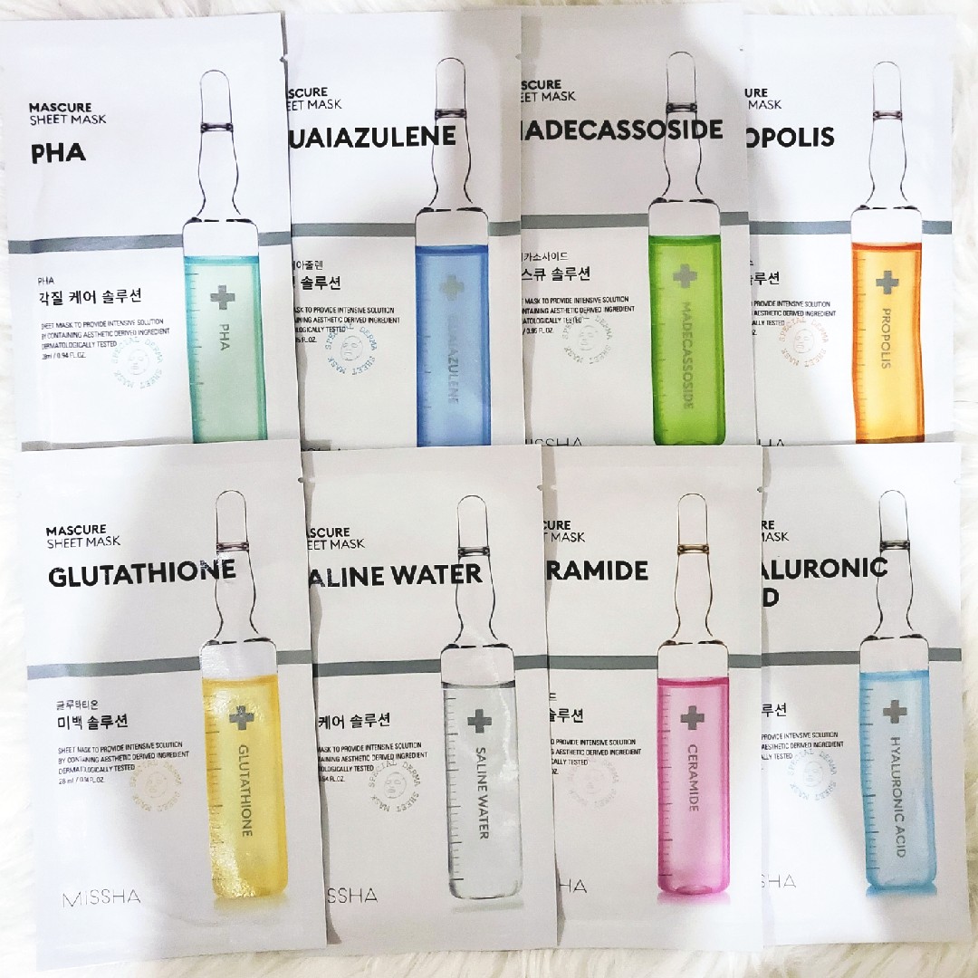 Missha Mascure sheet mask