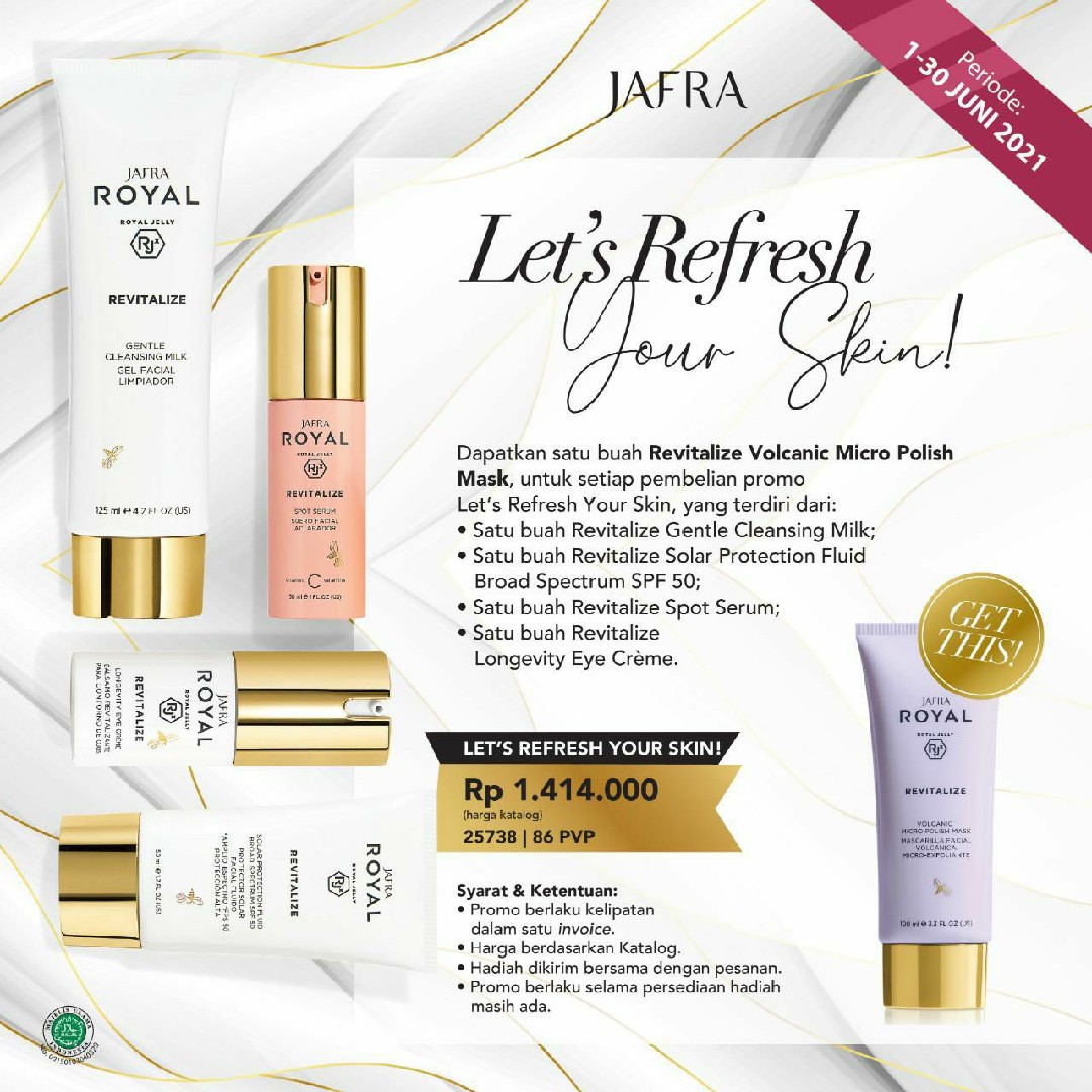 Jafra Revitalize Spot Serum Beauty Review