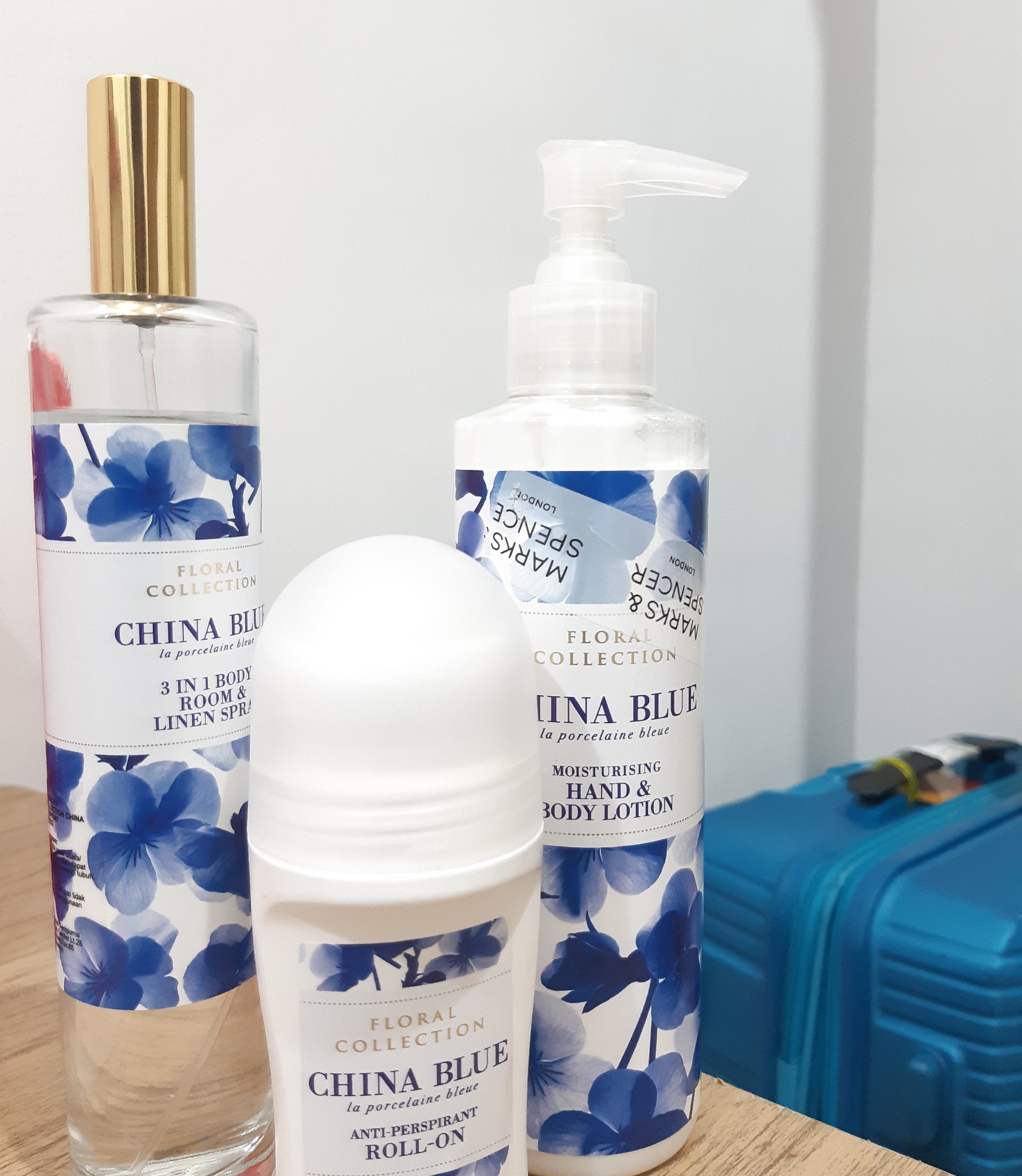Marks Spencer China Blue Hand Body Lotion Beauty Review