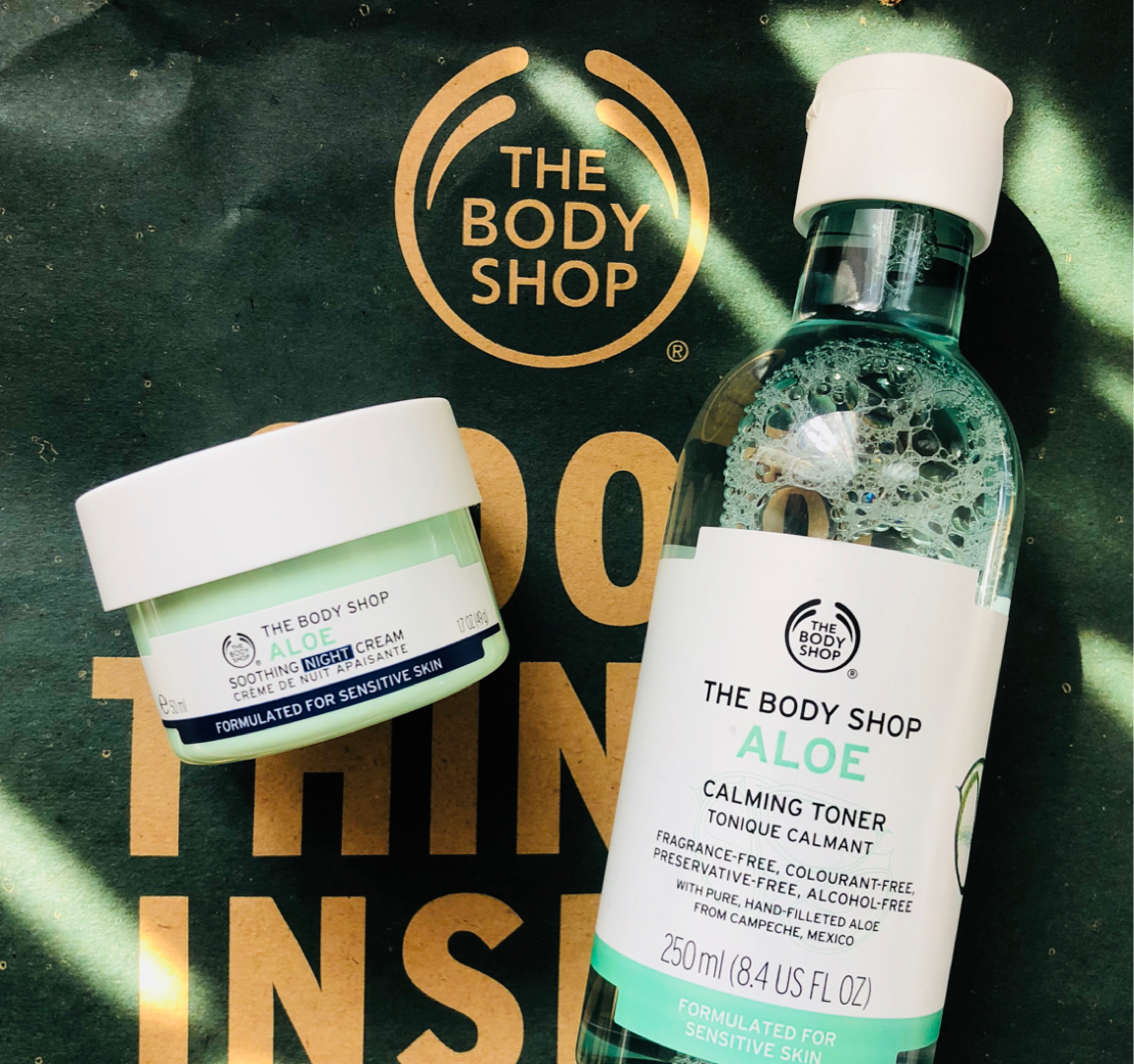 aloe vera fr augen Beauty-Set "healing aloe vera"
