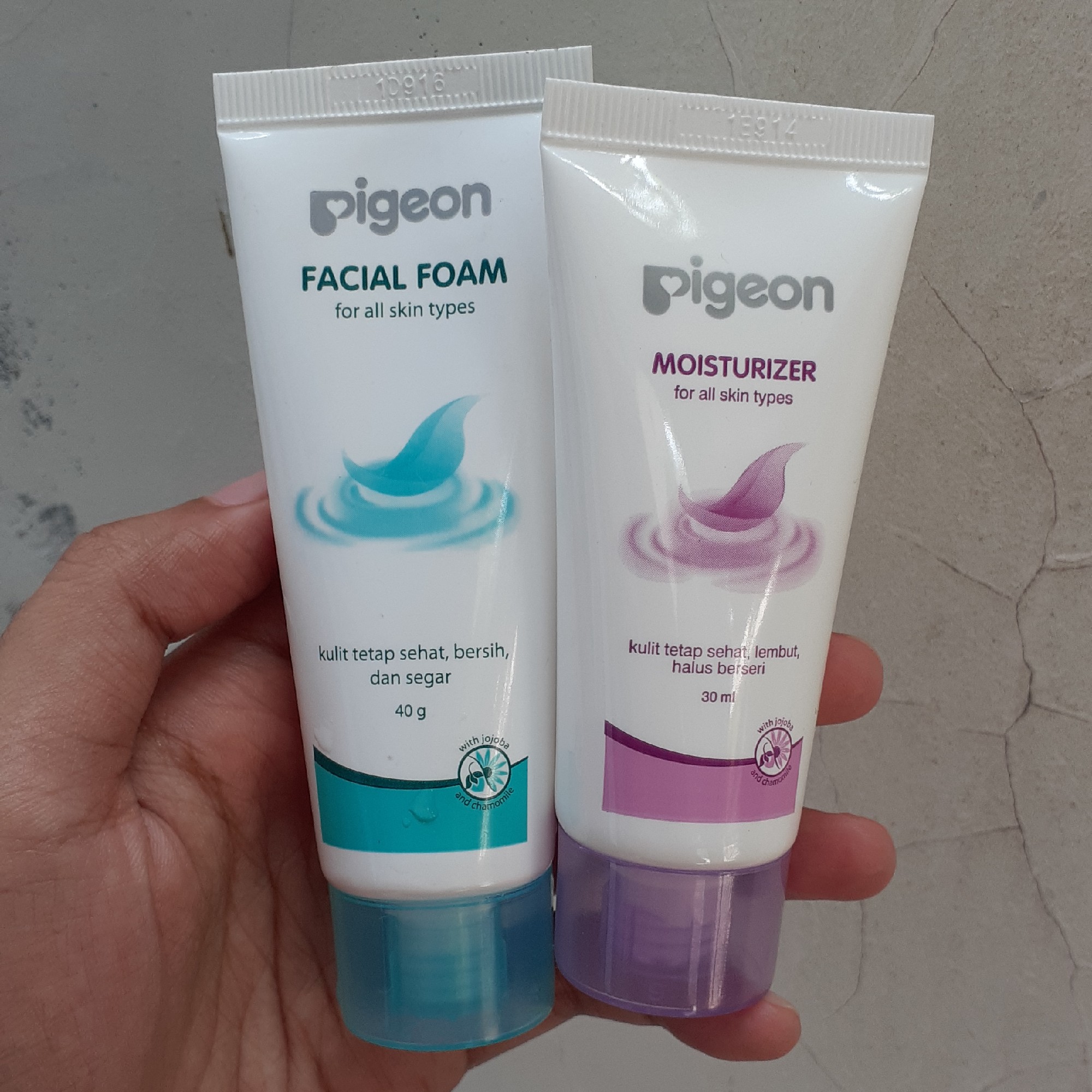 ingredient pigeon facial foam