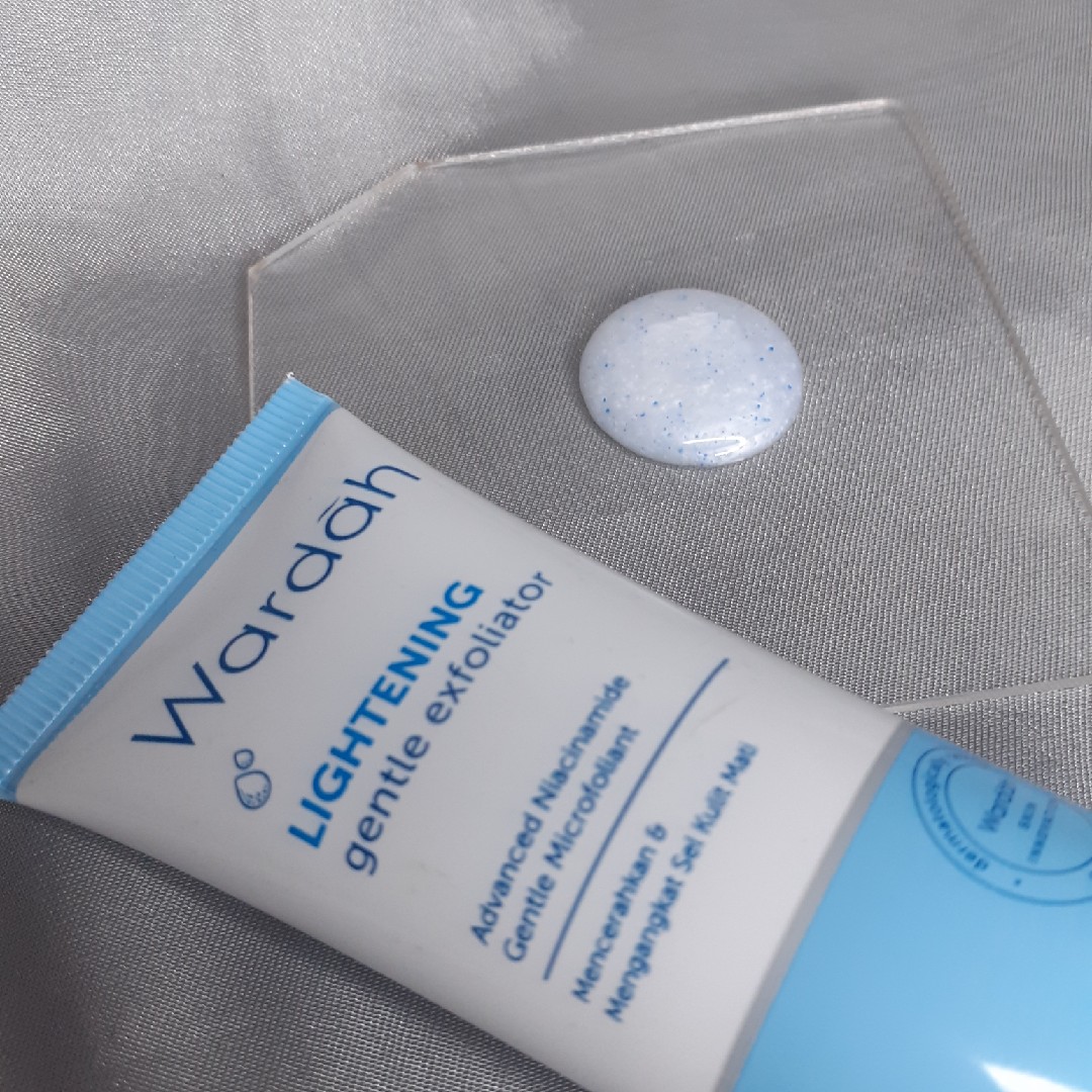 lightening gentle exfoliator