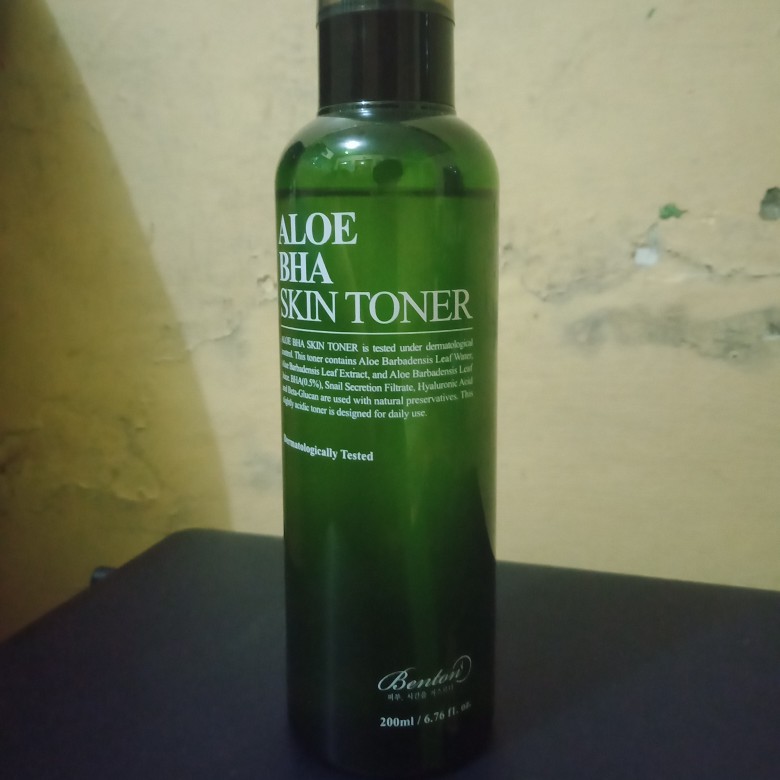 benton aloe bha skin toner female daily