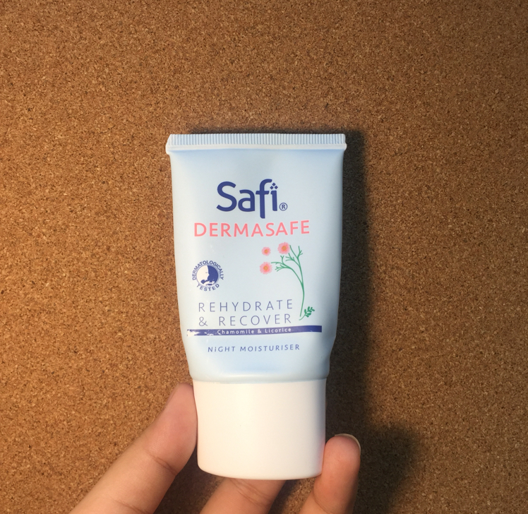 safi dermasafe night moisturizer cosdna