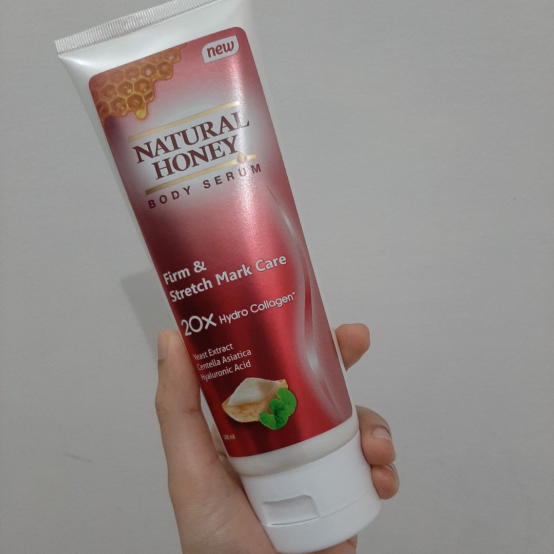 natural honey body serum firm & stretch mark care
