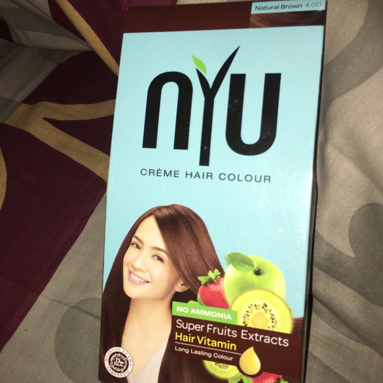 Nyu Hair Colour Creme Hair Colour Natural Brown Review Female Daily