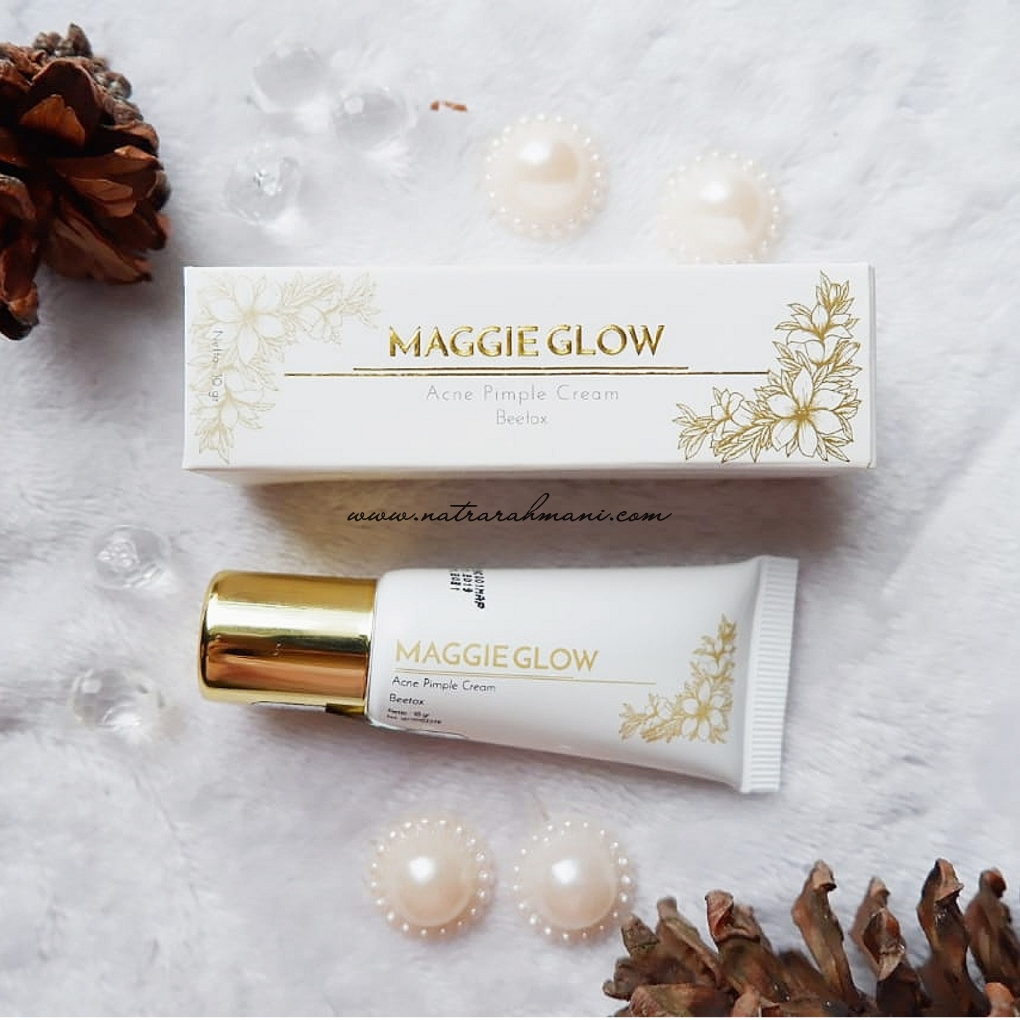 maggie glow acne