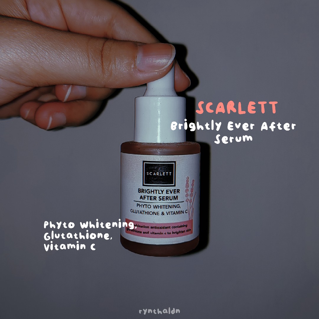 scarlett serum brightly