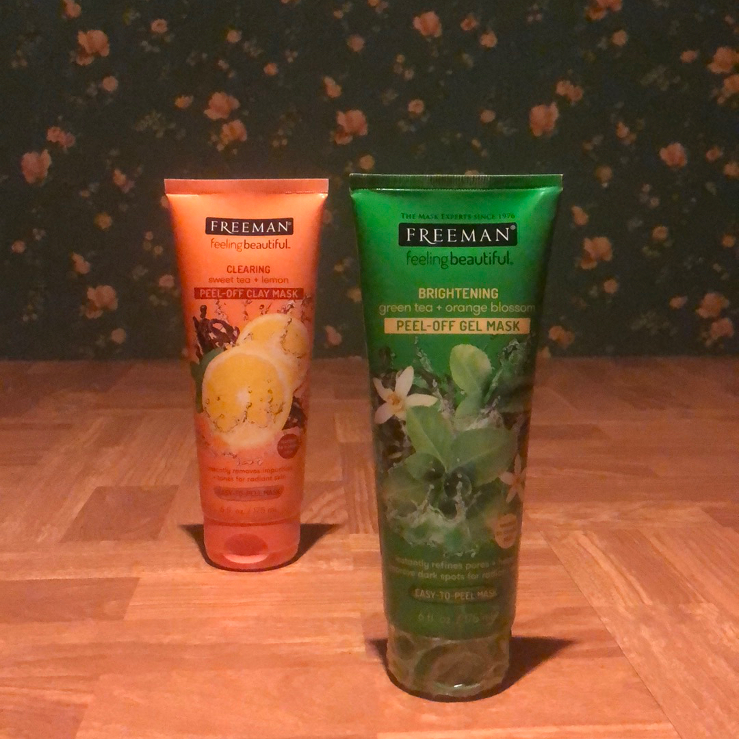 Download Freeman Brightening Green Tea Orange Blossom Peel Off Mask Review Female Daily PSD Mockup Templates