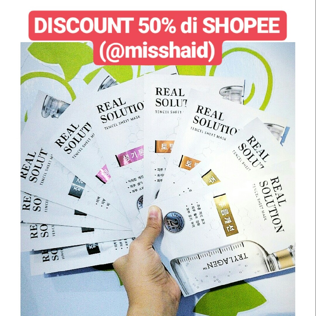 Missha Real Solution Tencel Sheet Mask