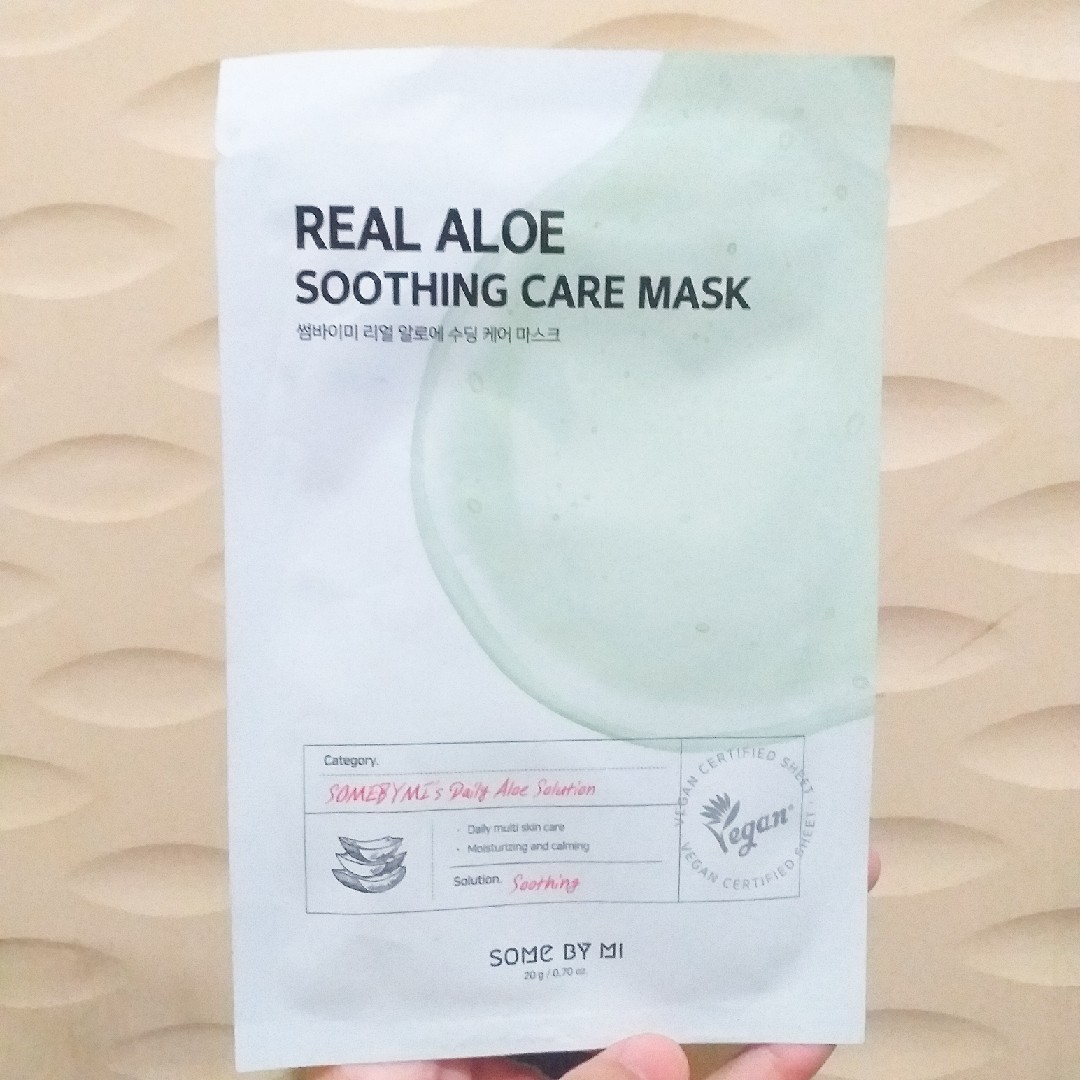 Some by Mi Real Aloe Soothing Care Mask - Beauty Review