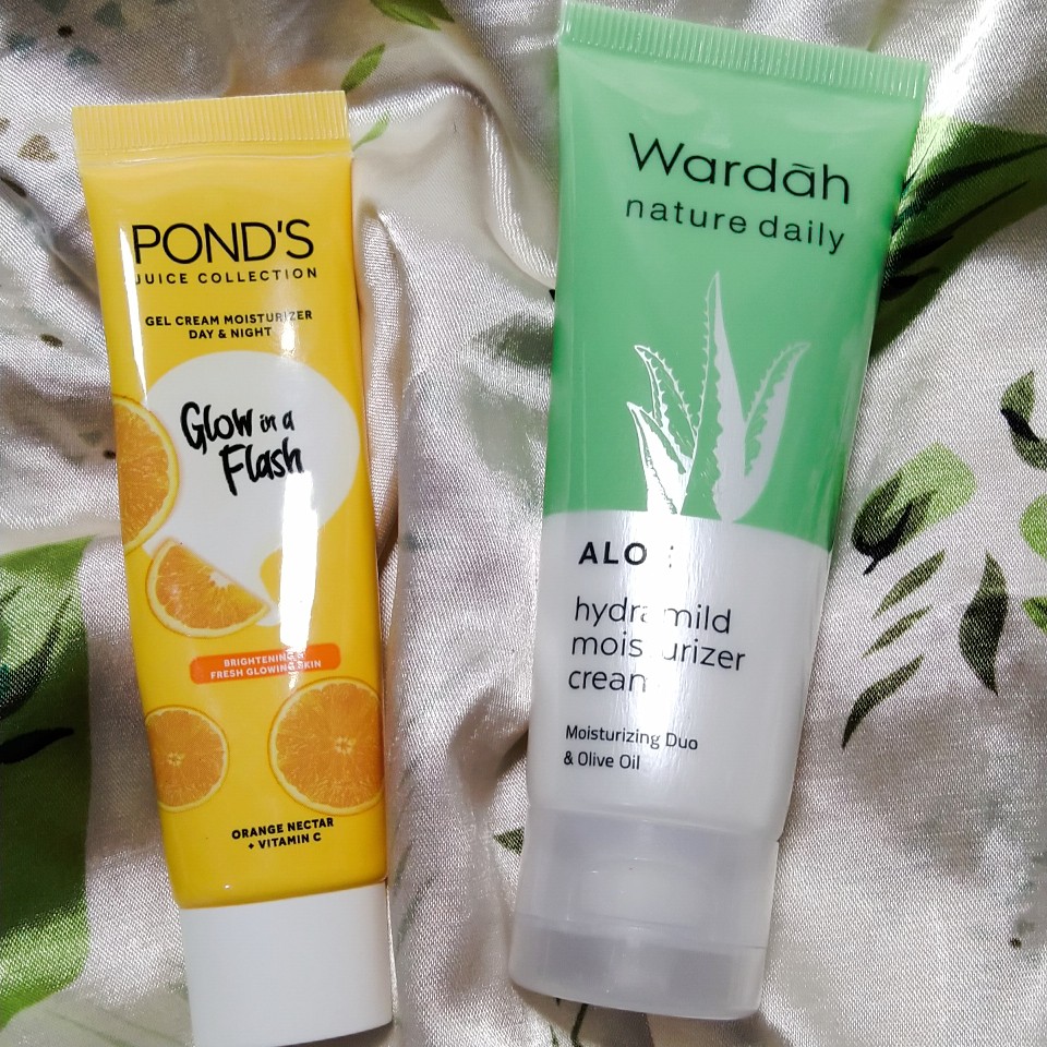 ponds gel cream moisturizer orange