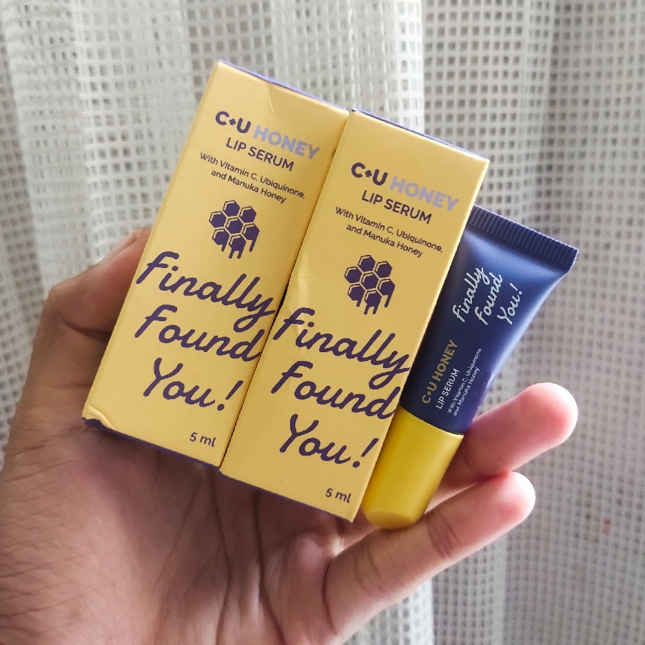 Finally Found You! C+U Honey Lip Serum
