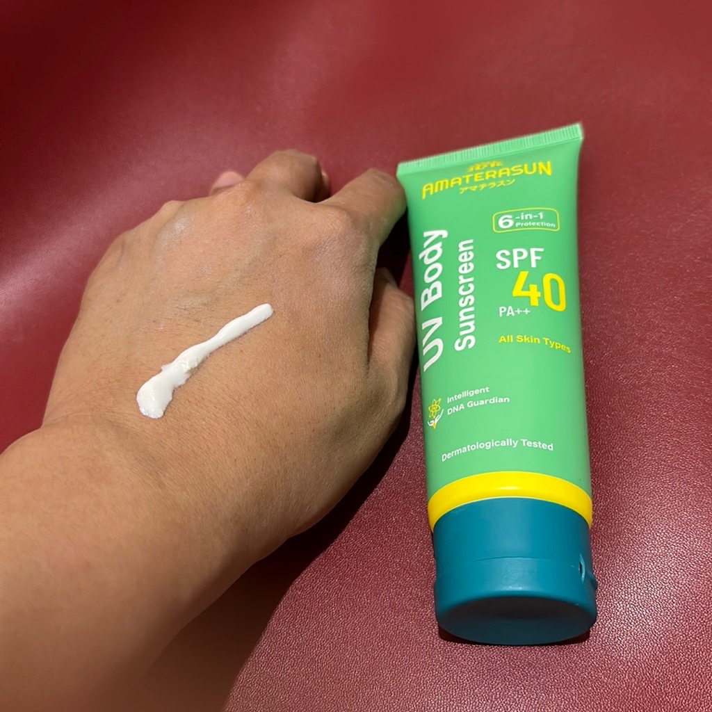 Amaterasun UV Body Sunscreen SPF 40 PA++ Beauty Review