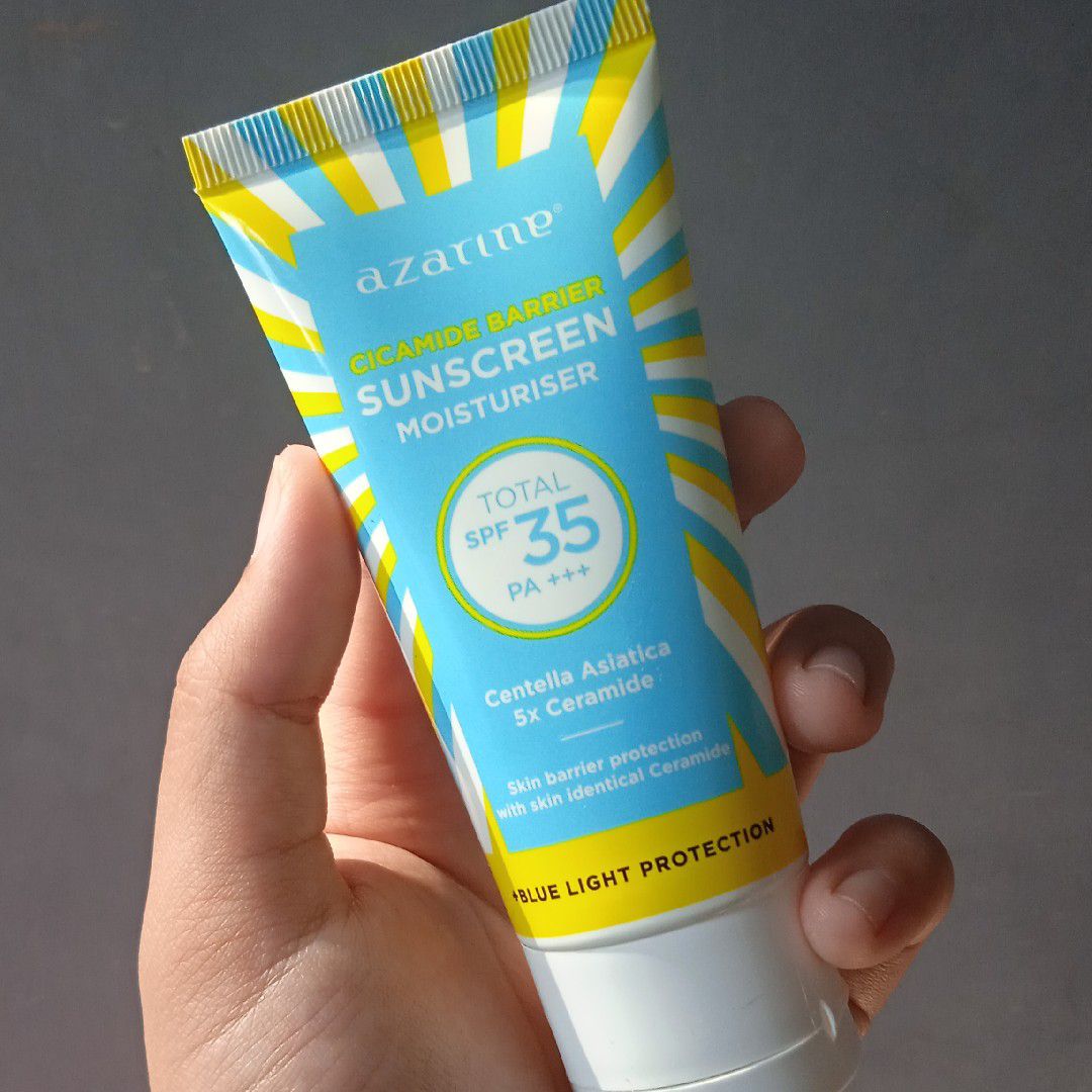 Azarine Cosmetics Cicamide Barrier Sunscreen Moisturiser SPF35 PA