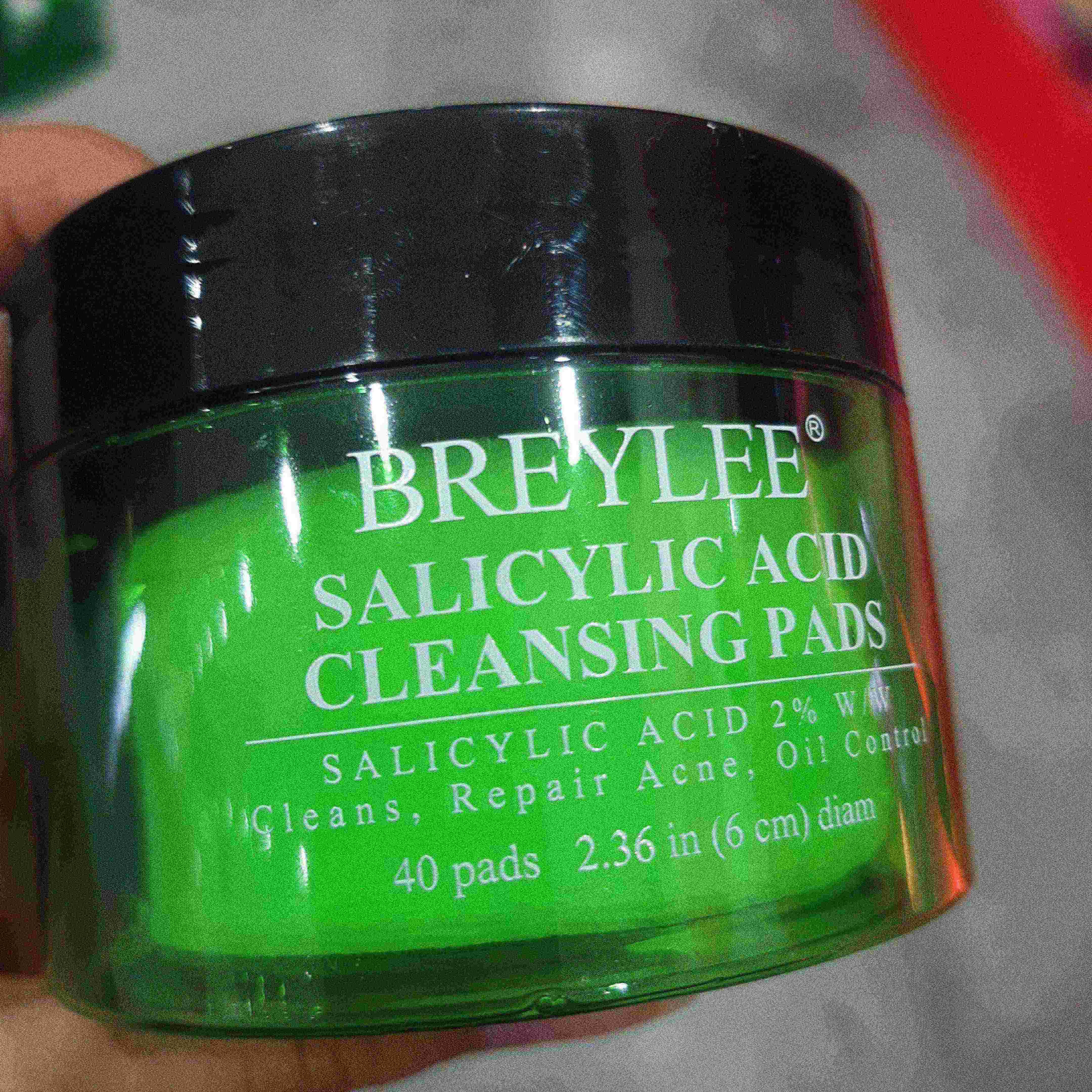 Breylee Salicylic Acid Cleansing Pads Beauty Review