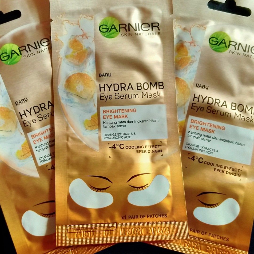 Garnier Hydra Bomb Eye Serum Mask Beauty Review