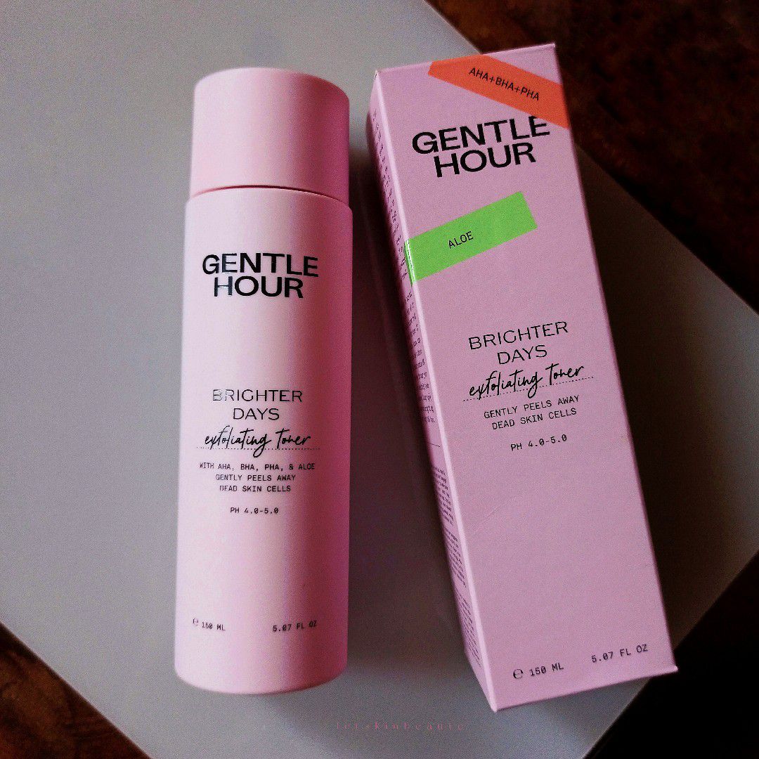 Gentle Hour Brighter Days Exfoliating Toner Beauty Review