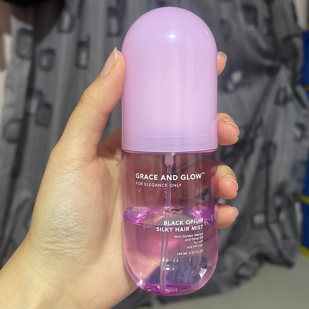 Grace and Glow Black Opium Silky Hair Mist Beauty Review