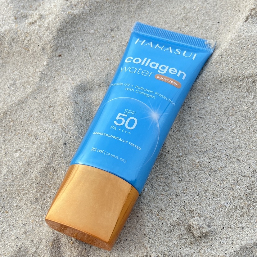 Hanasui Collagen Water Sunscreen SPF 50 PA++++ - Beauty Review
