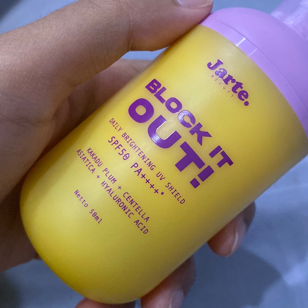 Jarte Beauty Block It Out Sunscreen Beauty Review