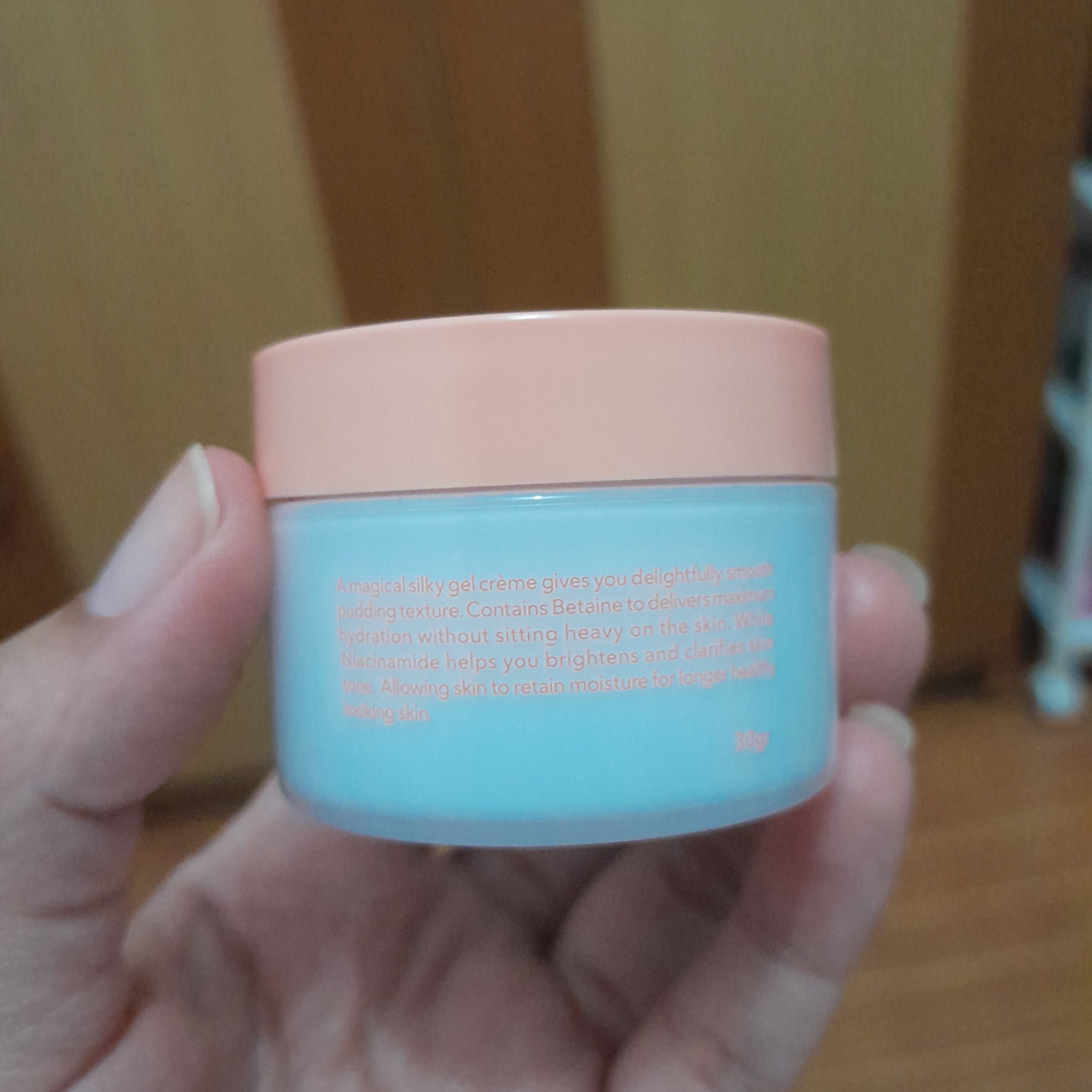 Joylab Moisture Bomb Pudding Gel Creme Beauty Review